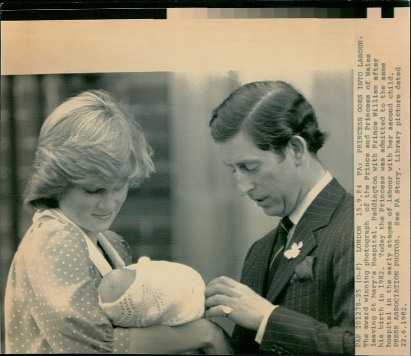 Prince and Princess of Wales - Vintage Photograph