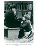 Barbra Streisand and Nehemiah Persoff - Vintage Photograph