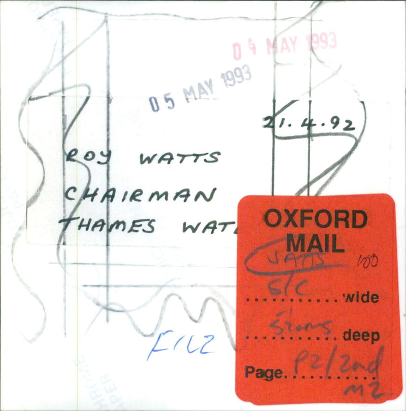 Roy Watts - Vintage Photograph