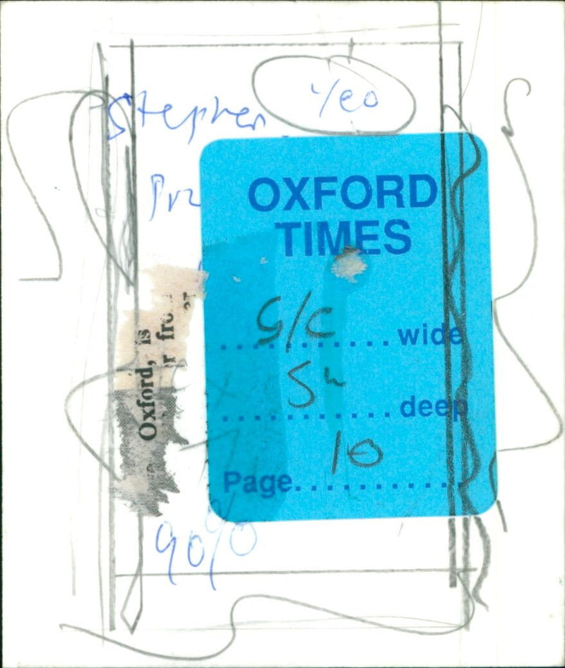 Stephen Yeo - Vintage Photograph