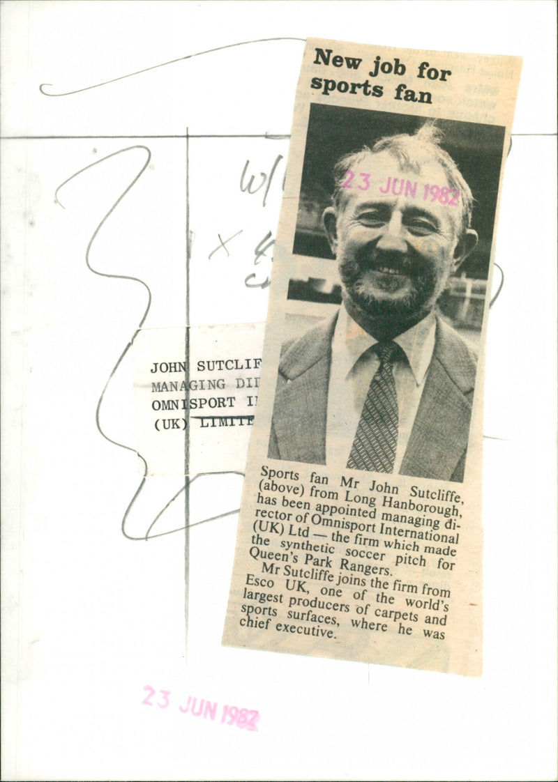 John Sutcliffe - Vintage Photograph