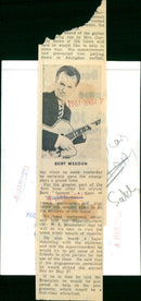 Bert Weedon - Vintage Photograph