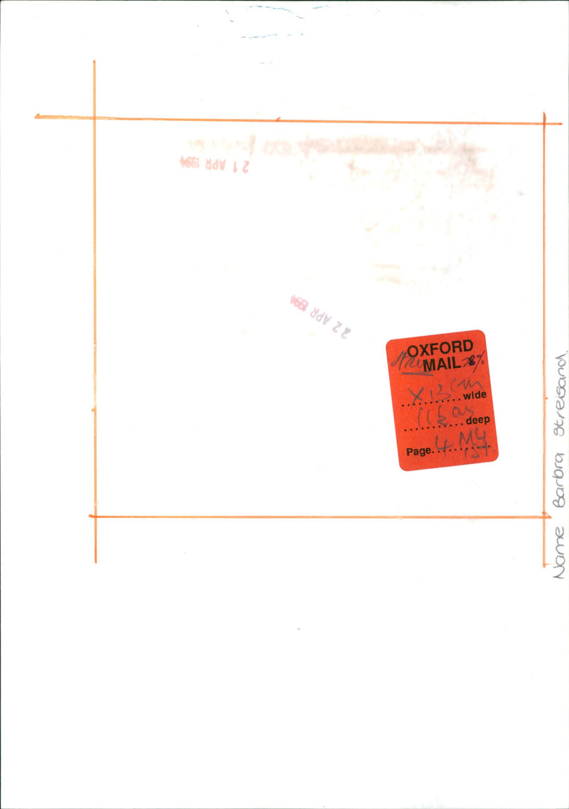 Barbra Streisand - Vintage Photograph