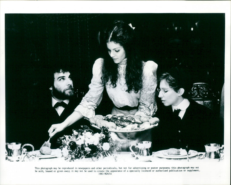 Barbra Streisand, Amy Irving and Mandy Patinkin - Vintage Photograph
