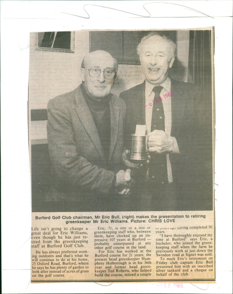 Mr. Eric Williams - Vintage Photograph