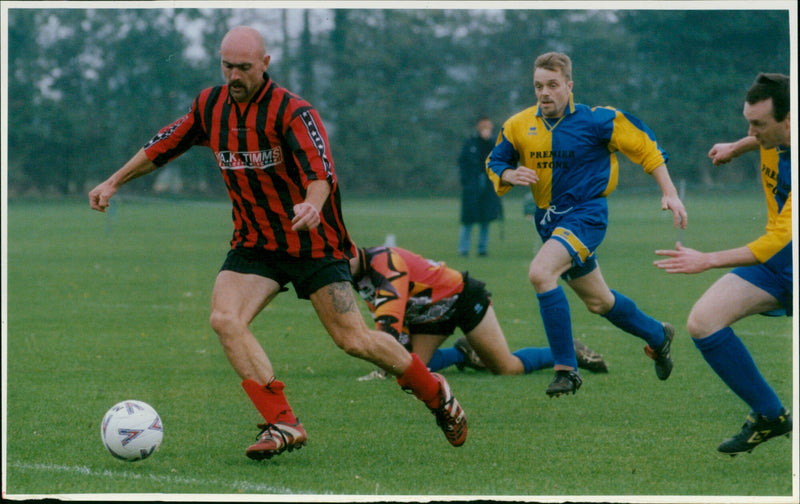 Mike Haynes - Vintage Photograph