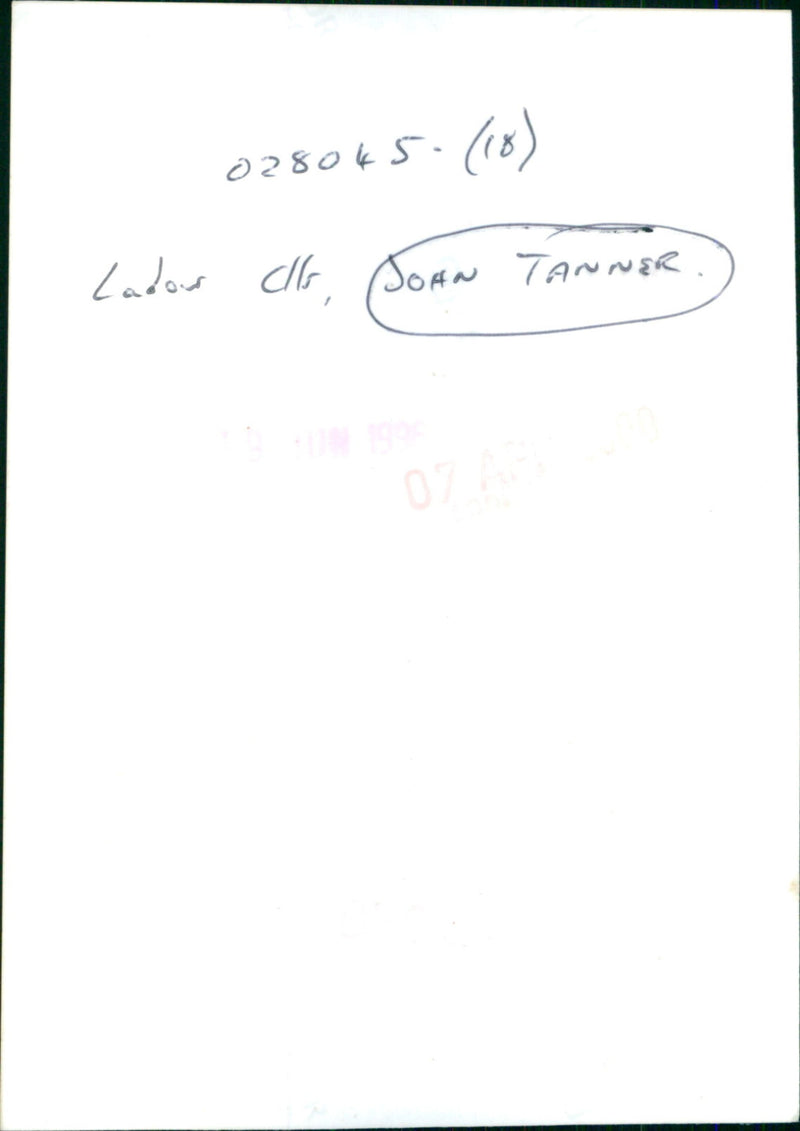 John Tanner - Vintage Photograph