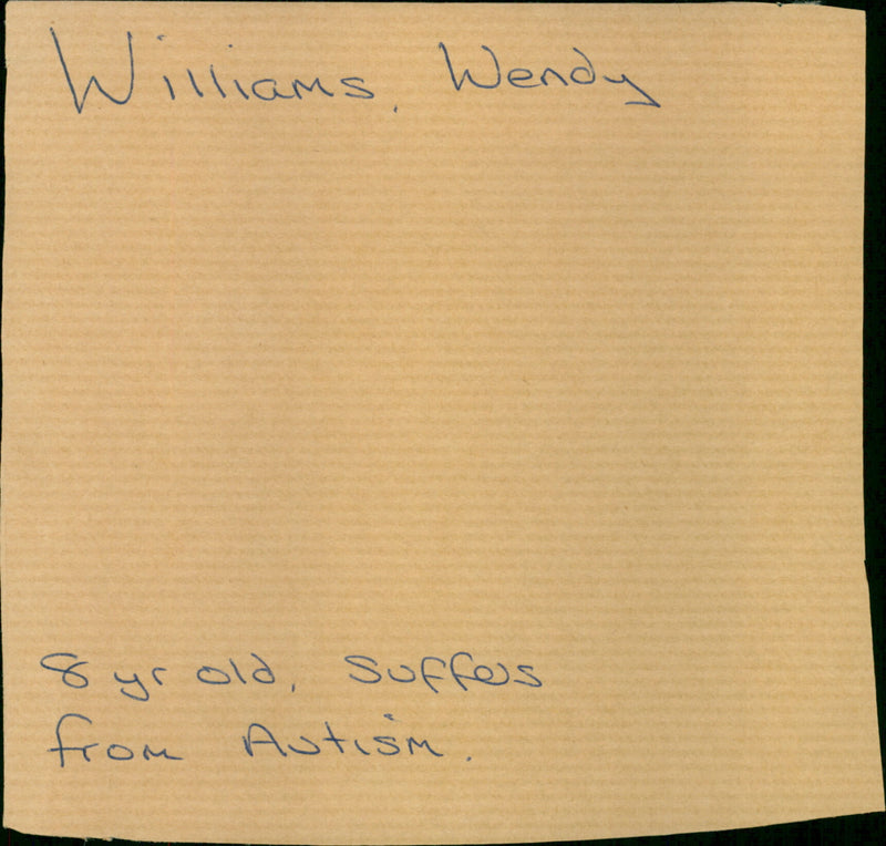 Sue Williams, and daughter Wendy - Vintage Photograph