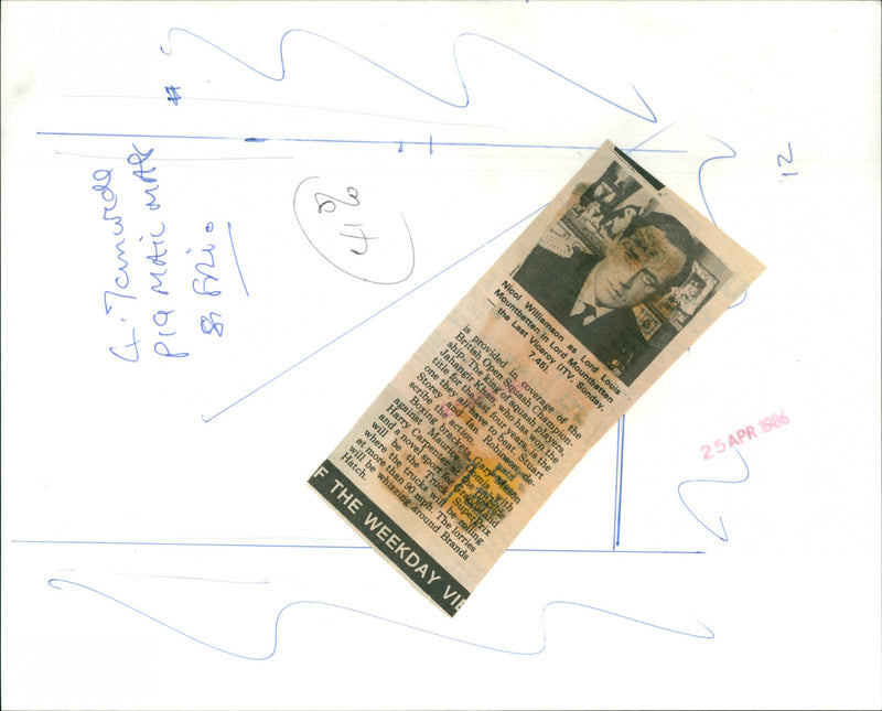 Nicol Williamson - Vintage Photograph