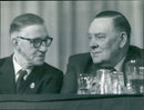 Sir Thomas Williamson and Mr. Ted Hill - Vintage Photograph