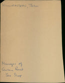 John Williamson - Vintage Photograph