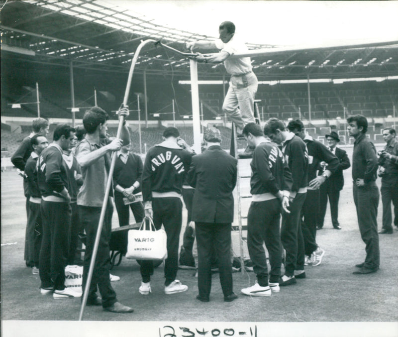 Uruguayan Players - Vintage Photograph
