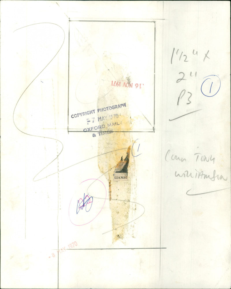 Tony Williamson - Vintage Photograph