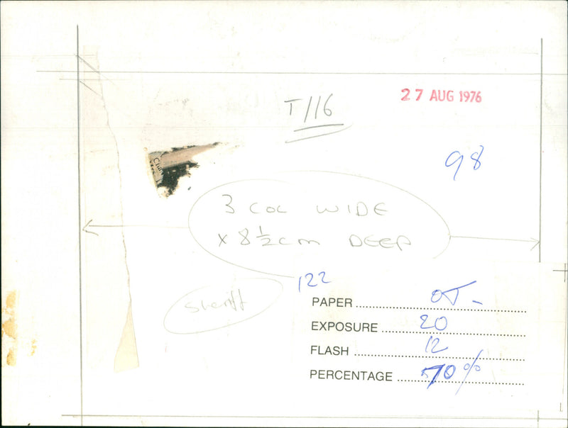 Tony Williamson - Vintage Photograph