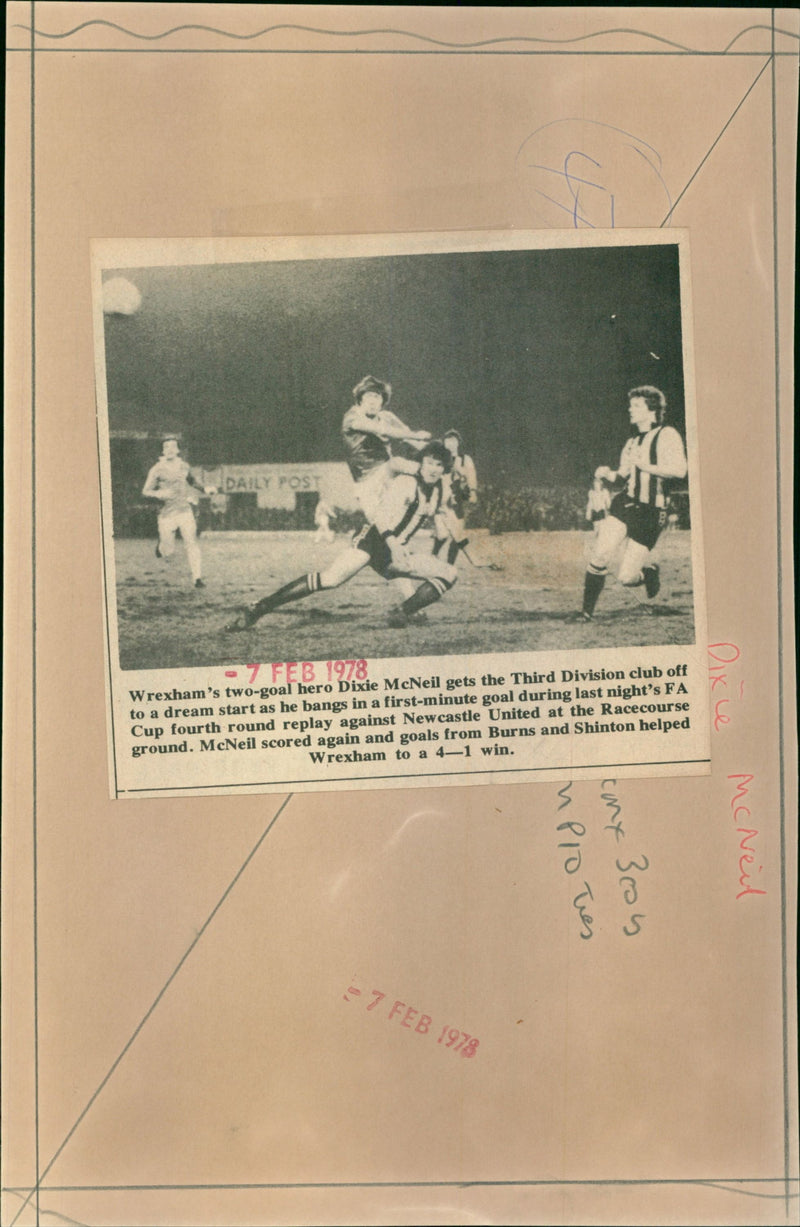 Dixie McNeil - Vintage Photograph