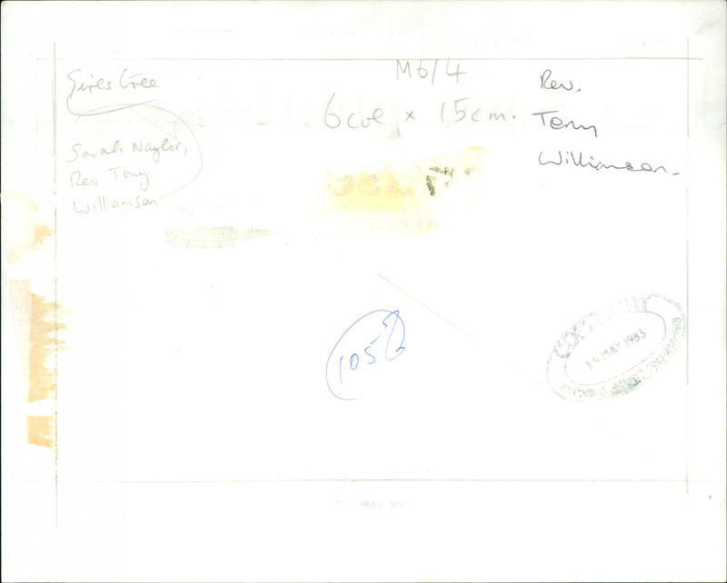 Tony Williamson - Vintage Photograph