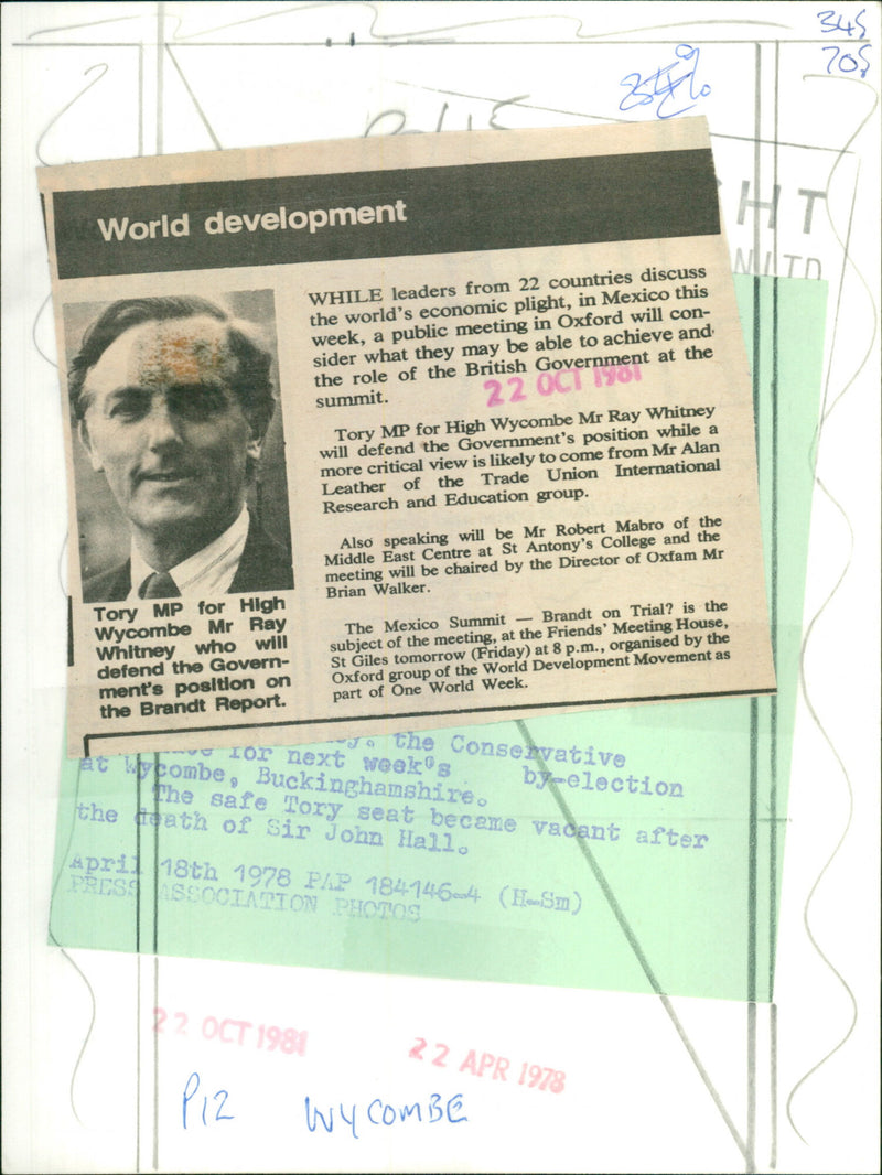 Ray Whitney - Vintage Photograph