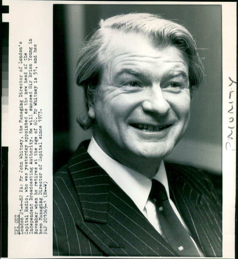 Mr. John Whitney - Vintage Photograph