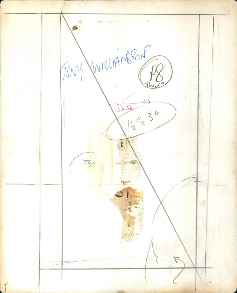 Tony Williamson - Vintage Photograph