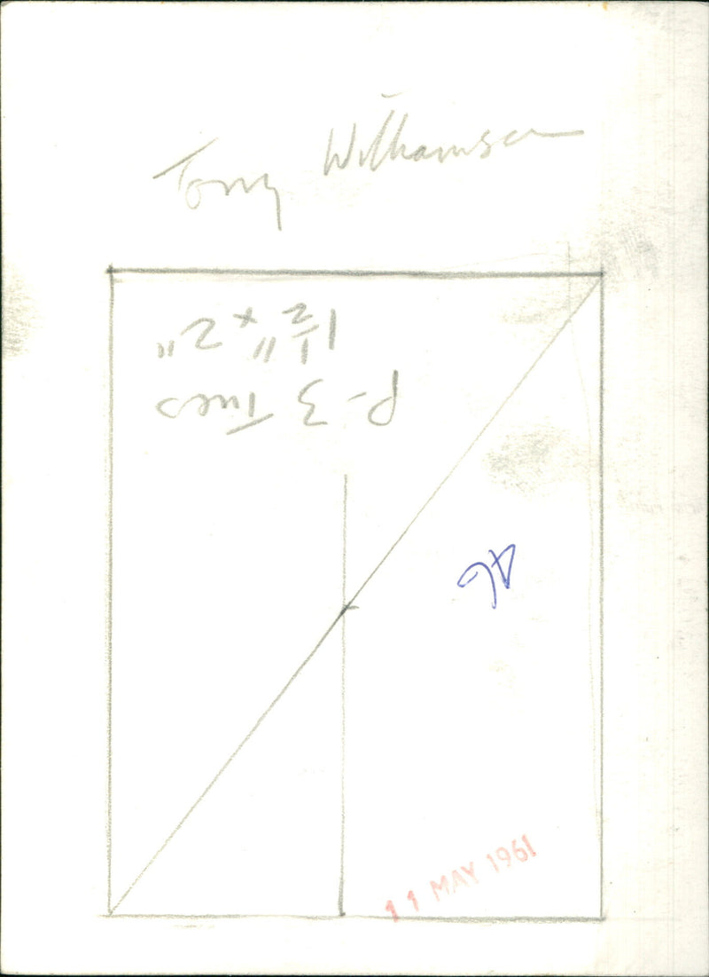 Tony Williamson - Vintage Photograph