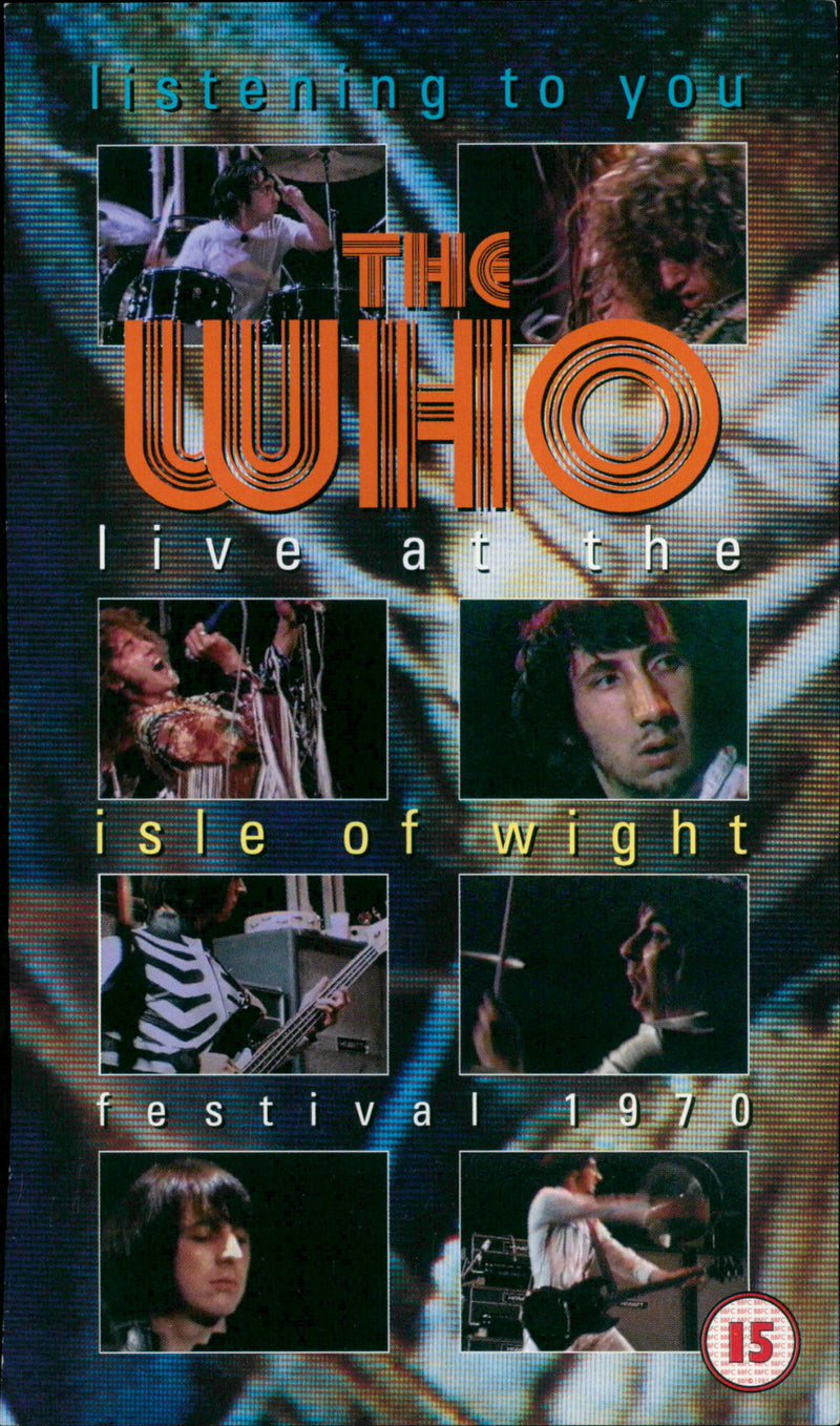 The who live at the isle of wright festival - Vintage Photograph