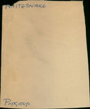 Whitesnake Pop group - Vintage Photograph