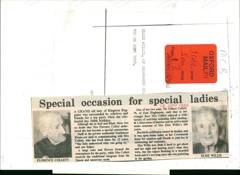 Elsie Willis - Vintage Photograph