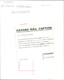 Mr Harold Macmillan leaves Kathleen Lea building. With him are Dr Ann Whiteman, Mr j d feltham - Vintage Photograph