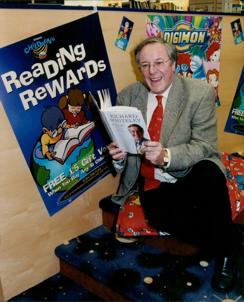 Richard Whiteley - Vintage Photograph