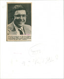 Richard Whiteley - Vintage Photograph