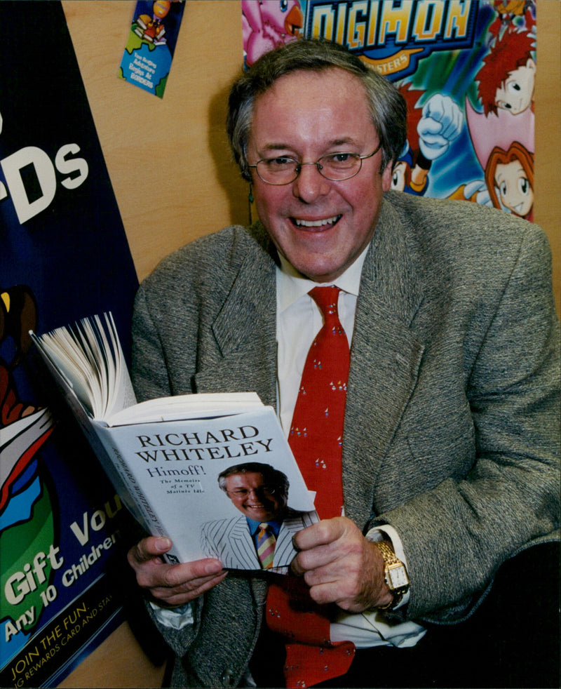 Richard Whiteley - Vintage Photograph