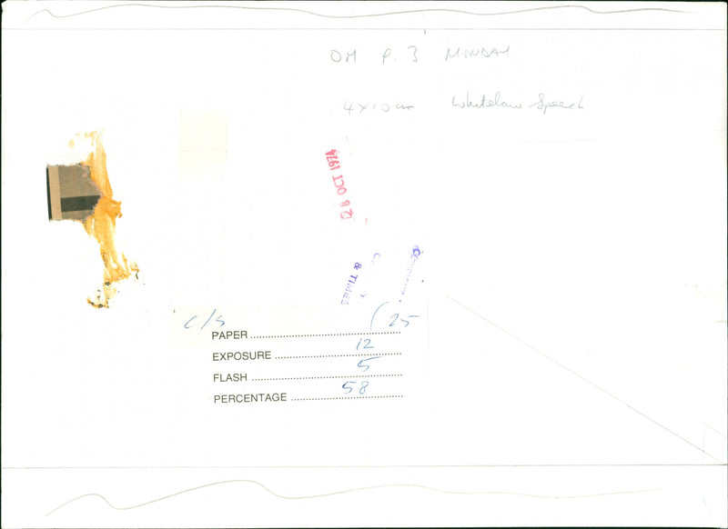 Mr Wiliam Whitelaw - Vintage Photograph