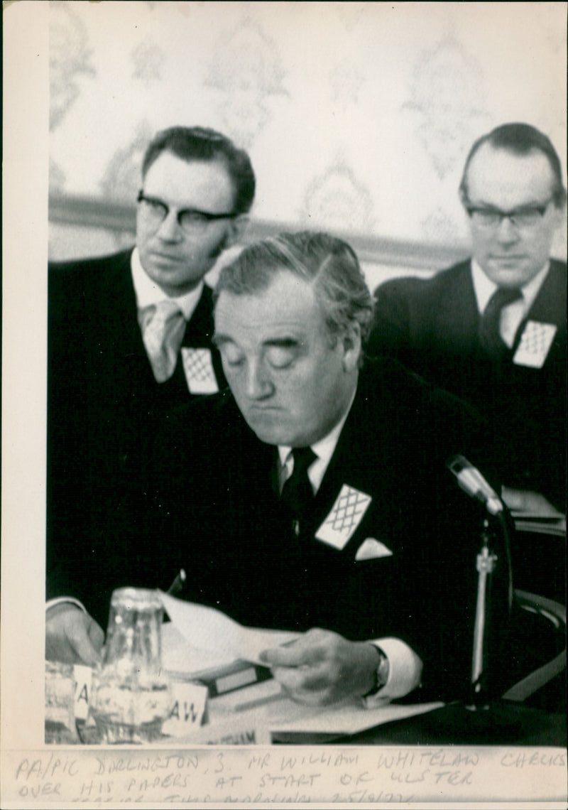 Mr William Whitelaw - Vintage Photograph