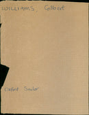 Gilbert Williams - Vintage Photograph