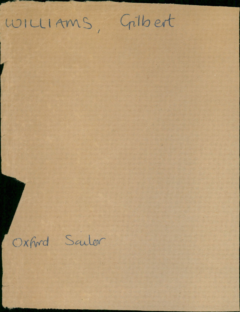 Gilbert Williams - Vintage Photograph