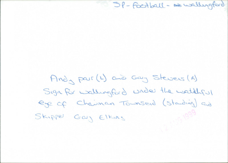 Andy Pour,  Gavy Stevens, chairman Townsend, Gavy Elkins - Vintage Photograph