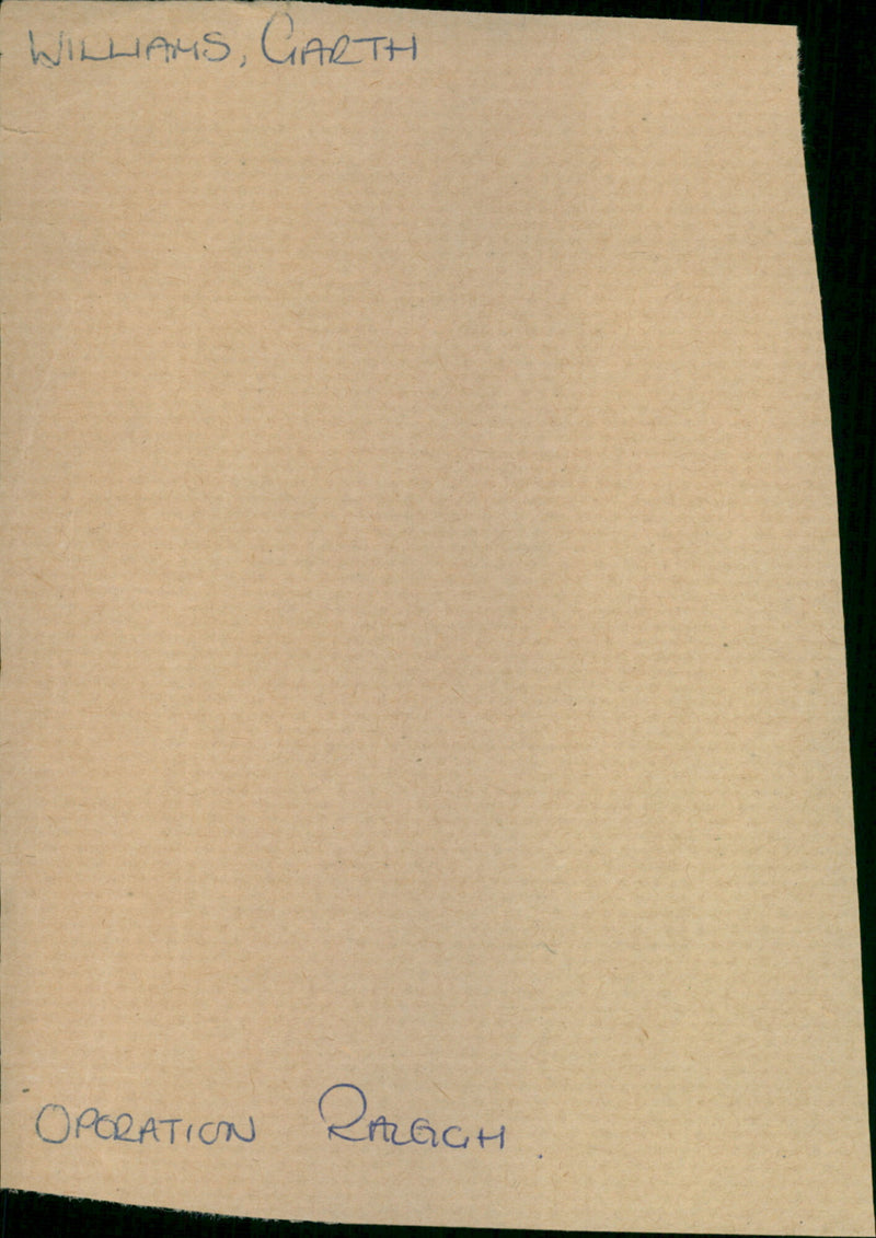 Gareth Williams - Vintage Photograph