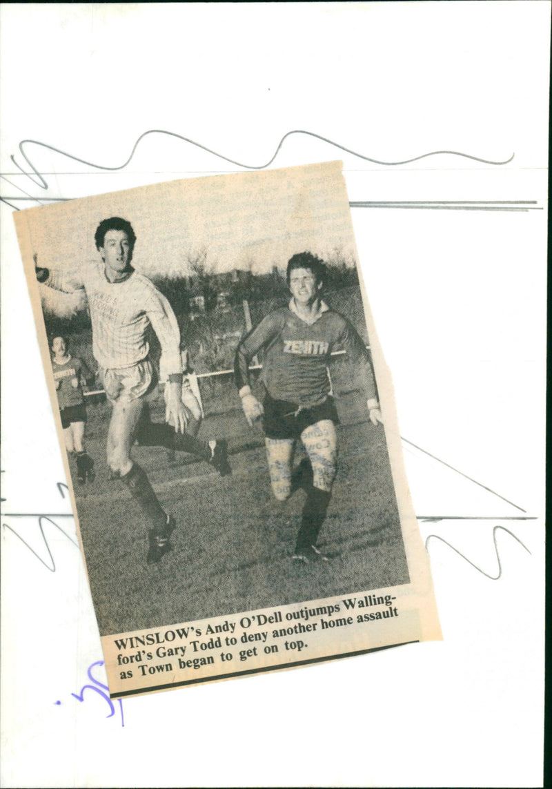 Andy O'Dell, Gary Todd - Vintage Photograph