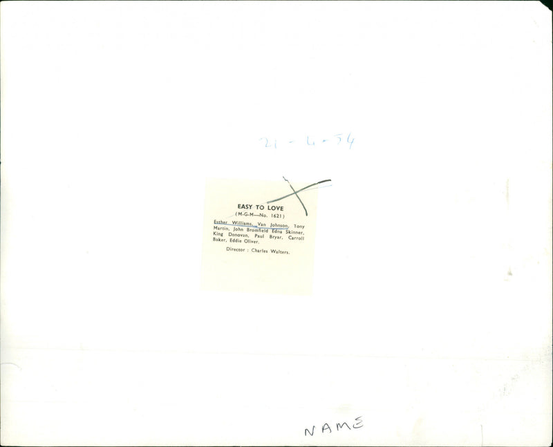 Esther Williams, Van Johnson - Vintage Photograph