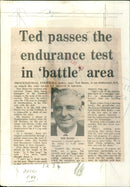 Ted Bates - Vintage Photograph