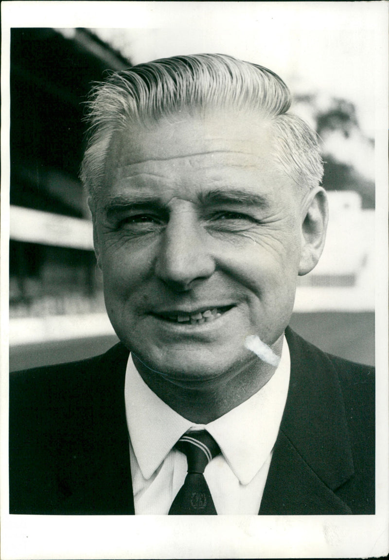 Ted Bates - Vintage Photograph