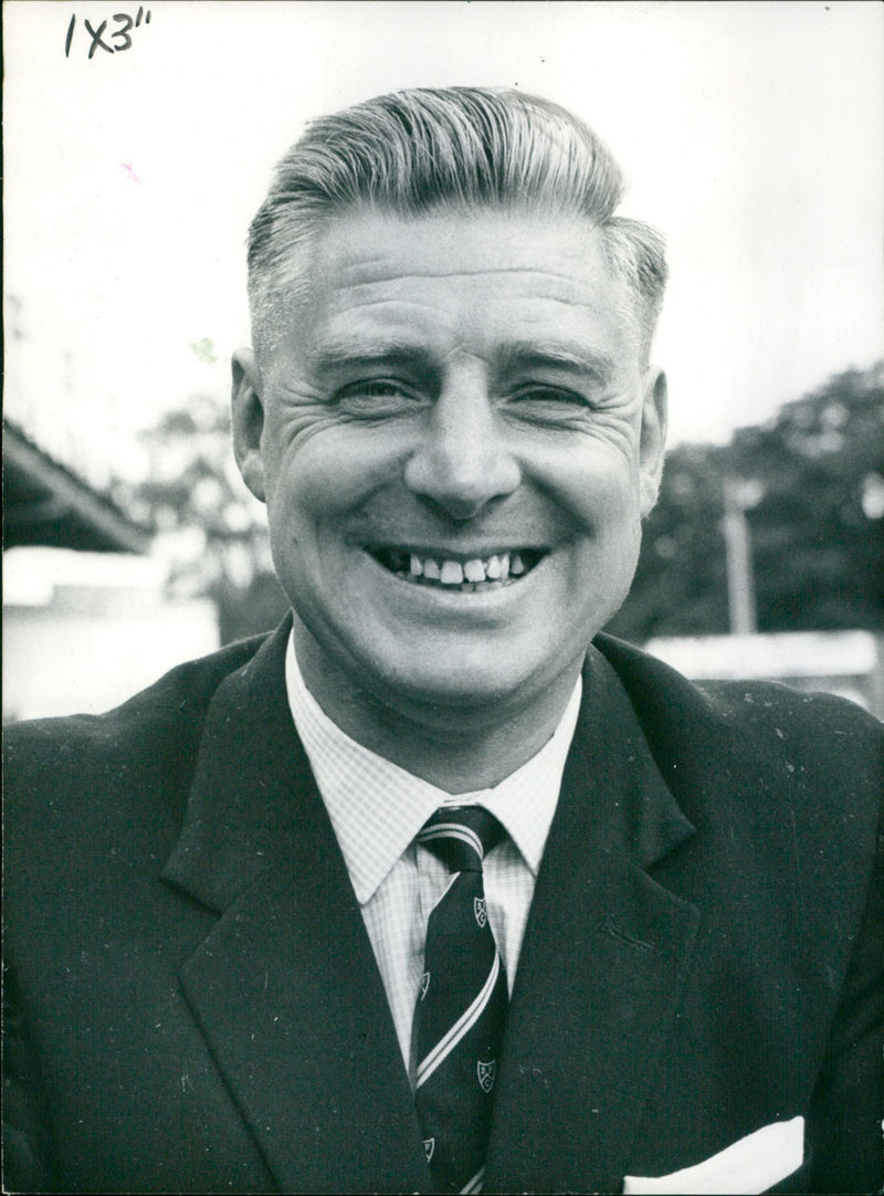 Ted Bates - Vintage Photograph