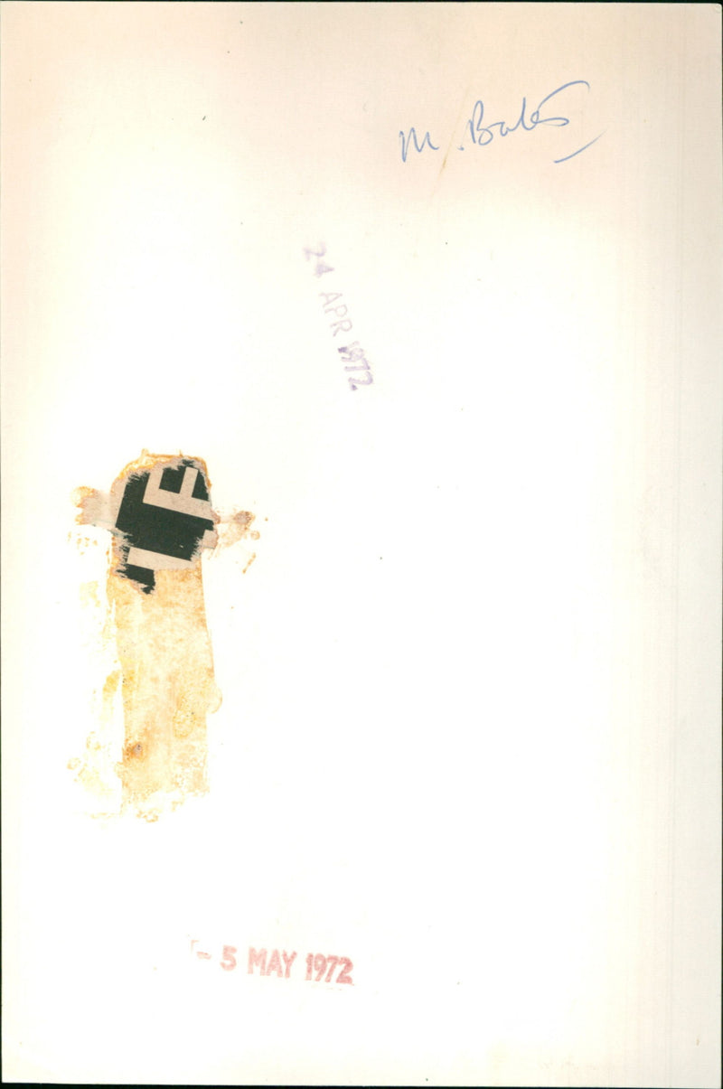 M.Bates - Vintage Photograph