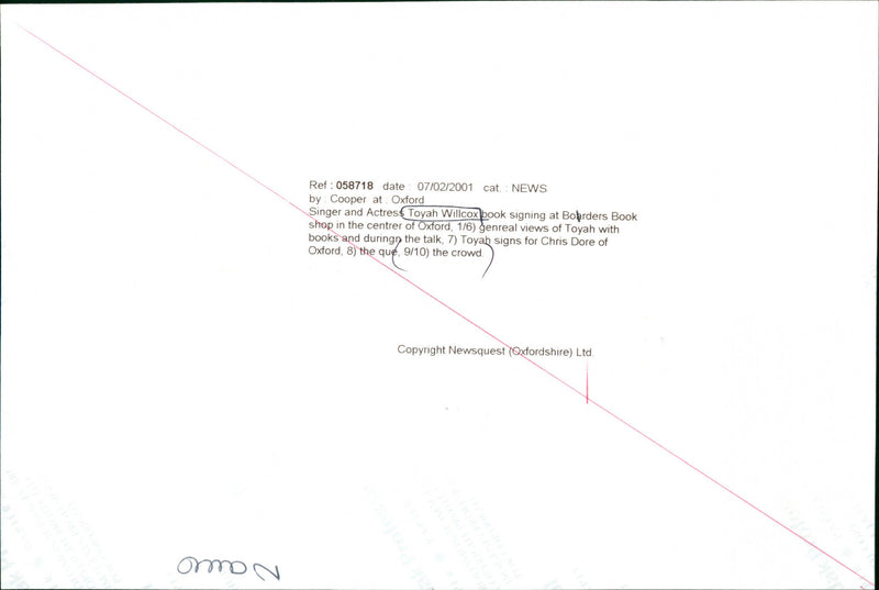 Toyah - Vintage Photograph