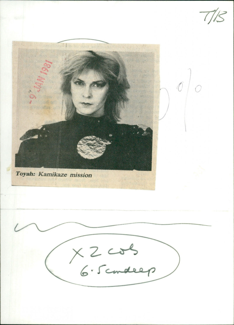 Toyah - Vintage Photograph