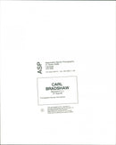 Carl Bradshaw - Vintage Photograph