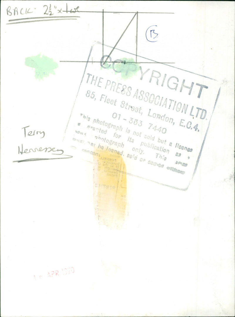 Terry Hennessey - Vintage Photograph