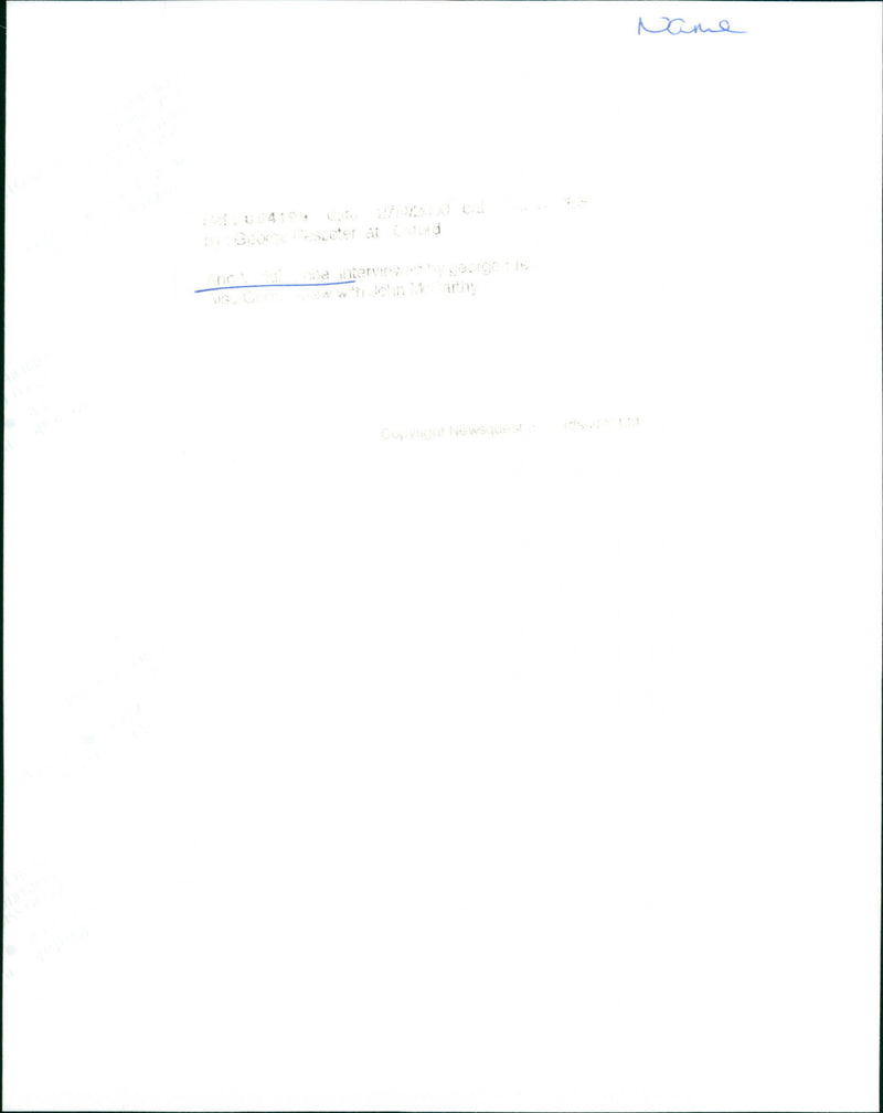 Ann Widdecombe - Vintage Photograph