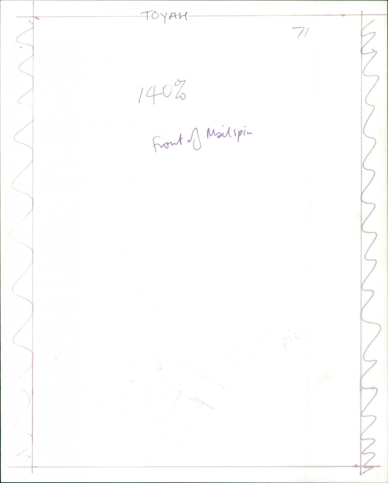 Toyah - Vintage Photograph