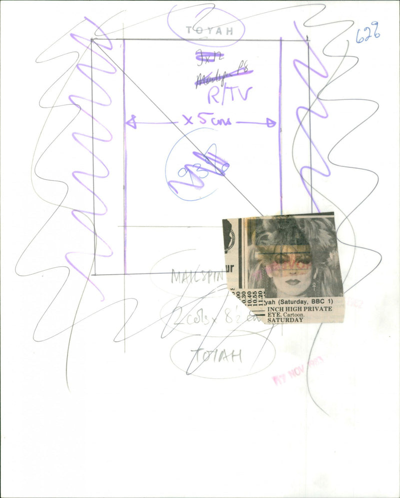 Toyah - Vintage Photograph